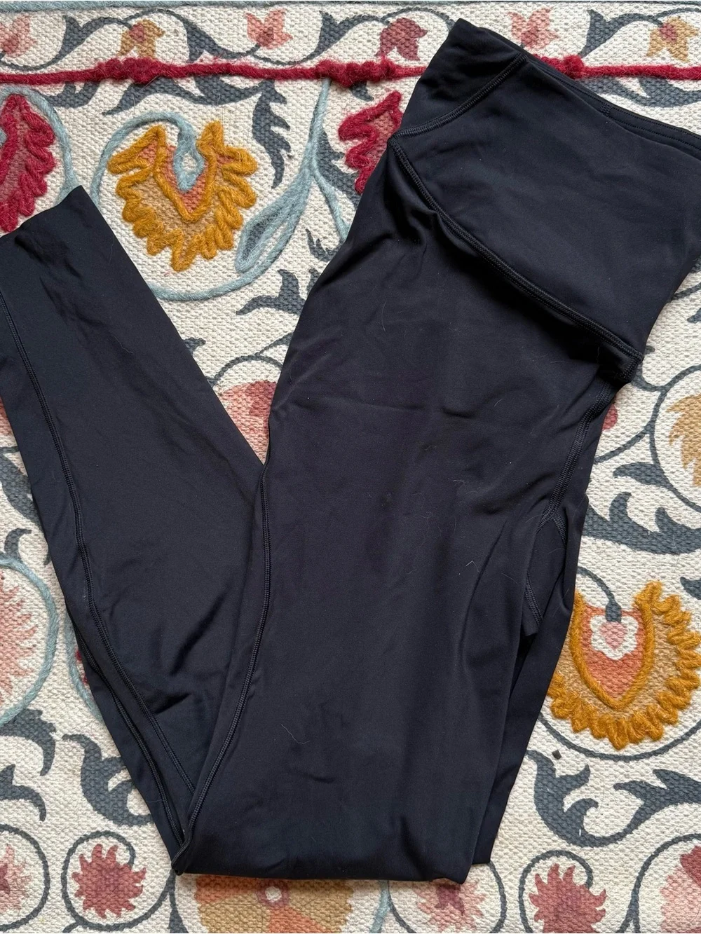 lululemon athletica Black Base Pace High Rise Leggings